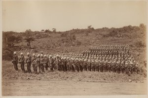 91st Highlanders returning from Zululand 1879 by Unknown photographer