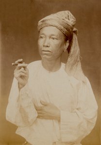 A Burmese Man by Unknown photographer
