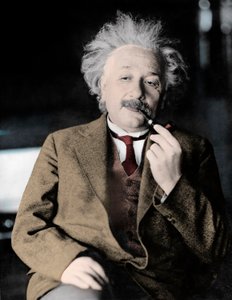 Albert Einstein by Unknown photographer