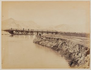 Bridge over the Kabul River by Unknown photographer