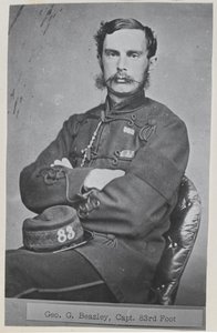 Captain George G Beazley, 83rd (County of Dublin) Regiment of Foot by Unknown photographer