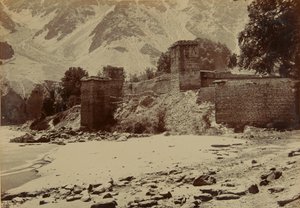 Chitral Fort, 1895