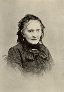 Clara Schumann (born Clara Wieck - 1819-1896) German pianist in old age