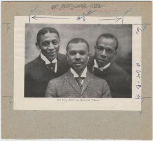 Cole, Johnson, and Johnson by Unknown photographer