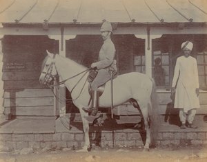 Colonel A M Paterson, commanding 1st Bedfordshire Regiment by Unknown photographer