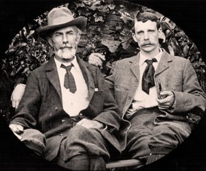 Edward Carpenter and his partner George Merrill, c.1900 by Unknown photographer