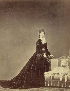 Elisabeth, Empress of Austria and Queen Consort of Hungary (24 December 1837 – 10 September 1898) by Unknown photographer