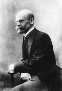 Emile Durkheim (1858 - 1917), French sociologist