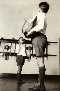 Fascism, fencing lessons by Unknown photographer