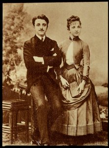 Georges and Jeanne Hugo (Little Children of Victor Hugo) by Unknown photographer