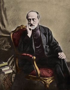 Portrait of Giuseppe Mazzini (1805-1872) by Unknown photographer