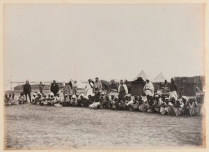 Group of Natives, Ordnance Store, Suakin, 1884 by Unknown