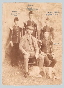 Group Portrait of William Carter with His Sons