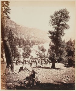 Indian Mountain Artillery battery by Unknown photographer