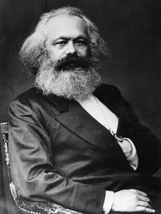 Karl Marx (1818-1893), German Socialist Theorist and Revolutionary by Unknown photographer