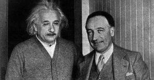 Louis Farigoule aka Jules Romains Received by Albert Einstein, Princeton, USA