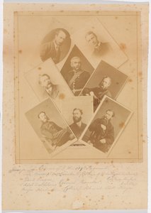 Officers of 109th Regiment of Foot (Bombay Infantry) by Unknown photographer