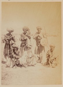 Pathan tribesmen by Unknown photographer