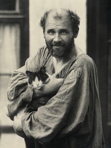 Gustav Klimt by Unknown photographer