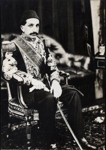 Portrait of Abdulhamid II, Sultan of the Ottoman Empire