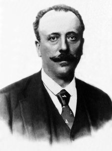 Portrait of Adrien Albert Marie Comte de Mun, French politician. by Unknown photographer
