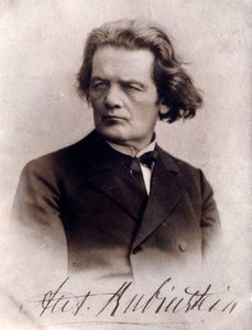 Portrait of Anton Rubinstein by Unknown photographer