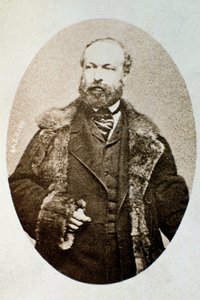 Portrait of Antonio Bazzini, Italian Composer and Violinist by Unknown photographer