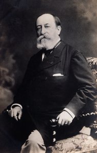 Portrait of Camille Saint-Saëns by Unknown photographer