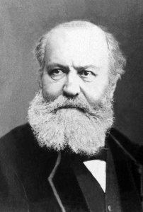 Portrait of Charles Gounod, French composer.