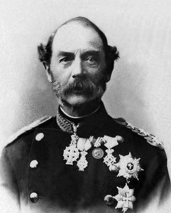 Portrait of Christian IX, King of Denmark. by Unknown photographer