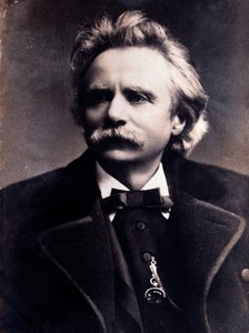 Portrait of Edvard Grieg (1843-1907) Norwegian composer by Unknown photographer