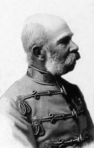 Portrait of Francois-Joseph (Francois Joseph) I of Austria (1830-1916), Emperor of Austria from 1848 to 1916, King of Bohemia and King of Hungary from 1867 to 1916. by Unknown photographer