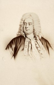 Portrait of George Frideric Handel by Unknown photographer