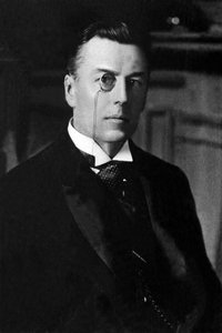 Portrait of Lord Joseph Chamberlain, British politician.