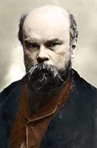Portrait of Paul Verlaine, French poet