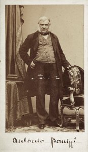 Portrait of Senator Antonio Panizzi, Director of the Library of the British Museum by Unknown photographer
