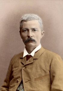 Portrait of Sir Henry Morton Stanley (born John Rowlands) (1841-1904), Welsh journalist and explorer by Unknown photographer