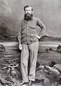 Portrait of Speke, British Explorer (1827 - 1864) by Unknown photographer