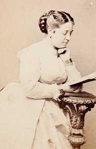 Portrait of Therese Tietjens (c.1860s) by Unknown photographer