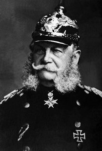 Portrait of William I (1797-1888), King of Prussia from 1861 to 1888, Emperor of Germany from 1871 to 1888 by Unknown photographer
