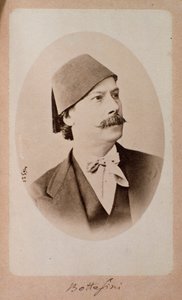 Portrait of Italian Conductor, Double Bass Musician and Composer Giovanni Bottesini (1821-1889)