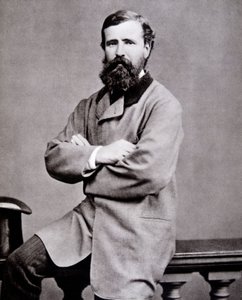 Portrait of the British explorer Verney Lovett Cameron