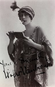 Portrait of the English actress Violet Vanbrugh by Unknown photographer
