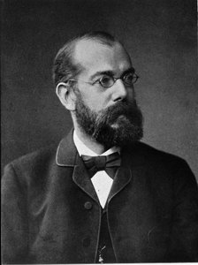 Portrait of the German doctor Robert Koch (1843-1910)