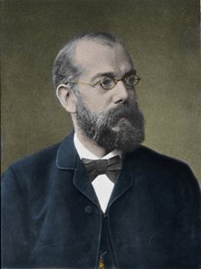 Portrait of the German doctor Robert Koch