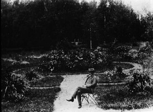 Portrait of the composer Pyotr Ilyich Tchaikovsky