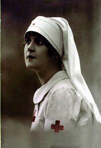 Red Cross Nurse, World War I by Unknown photographer