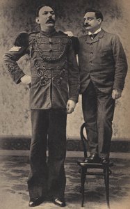 The Monsters, the Giant. Photography, late 19th century, Paris by Unknown photographer