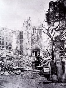 The great works of Paris: the corner of Rue Royal and Rue du Faubourg Saint-Antoine by Unknown photographer