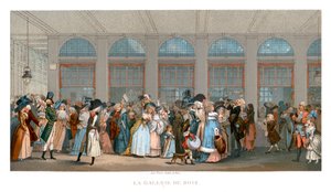 The Galerie de Bois, Paris, 1787 by Urrabieta